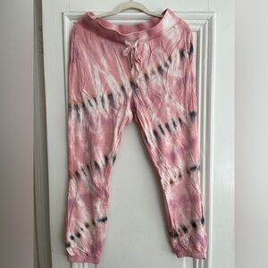 Young Fabulous & Broke Blush Tie-Dye Pants
